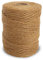 ANSIO Ficelle de jute de 152,4 m - 3 plis - Épaisseur : 2 mm - Pour décoration de jardin, fleurs, loisirs créatifs, emballages - Marron