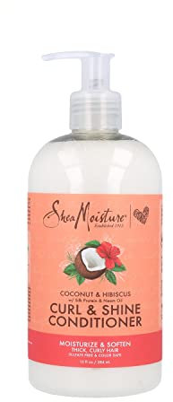 Shea Moisture Coconut & Hibiscus Curl Haarspülung, 384 ml
