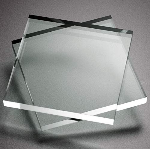 Metacrilato transparente 4mm cristal o vidrio acrílico - varios medidas (70cm x 60cm)