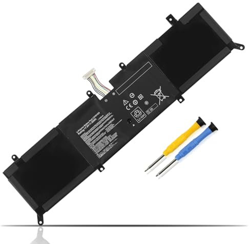 K KYUER 38Wh C21N1423 Batterie pour Asus X302L X302LA X302LJ X302U X302UA X302UJ X302UV R301L R301LA R301LJ R301U R301UA R301UV P302L P302A P302LJ P302U P302UA F302L F302LA F302LJ F302UA F302UJ F302UV