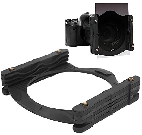 Porte-Filtre Carré 100mm pour 67mm 72mm 77mm 82mm 86mm 95mm Objectif de Caméra pour Appareil Photo pour Anneau Adaptateur Photographie Porte-Filtre Anneau Accessoires