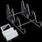 Taiyin Acrylic Keyboard Display Stand Holder Mechanical Computer Stand Shelf for Desk Transparent Acrylic 3 Tier Keyboards Storage Holder Tray for Computer Tablet Picture Frame