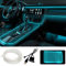 LED Innenbeleuchtung Auto,5m Auto Innenraumbeleuchtung,Led Atmosphäre Licht Auto,Mehrfarbige Wasserdicht Ambientebeleuchtung,Auto LED Streifen,Neon,Innenbeleuchtung,Streifen,Tape,Lampen