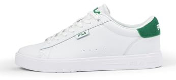 FILA Herren BARI Sneaker, White-Verdant Green, 43 EU