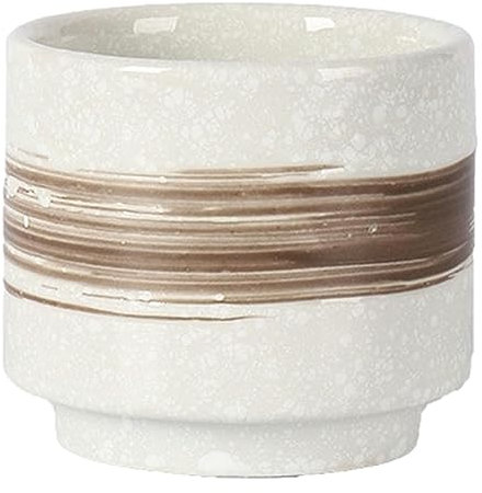 Lässige Tassen im japanischen Stil, kommerzielle Sushi-Gerichte, Keramikgeschirr, Mikrowellenherde können für gerade stehende Retro-Wasserbecher verwendet werden. Stapelbare Tasse Moon Whirlpool -