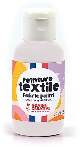Graine Créative Peinture textile 50 ml - blanc