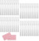 40pcs Cuticle Oil Pens, 3ml Empty Nail Polish Pens Transparent Twist Pen Refillable with Brush Tip and Label Stickers for Cosmetic Container Lip Eyelash Growth Liquid Essential Oil Applicators