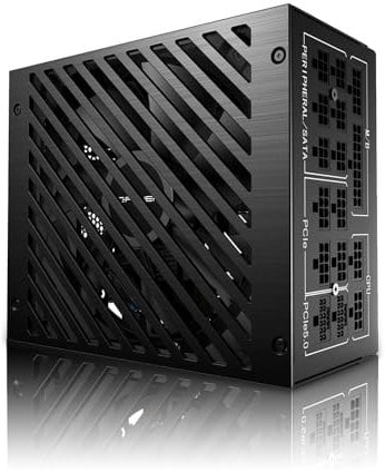 LC-POWER LC1200P V3.0 Alimentatore Atx 1200w, Basso Rumore Alimentazione PC Gaming 1200 Watt, 80 Plus Platinum Power Supply con Ventola 135mm-compatibile con Atx 3.0 E Pcie 5.0-92% Efficienza