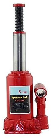 ARTGOS Gato De Coche, Gato Hidráulico De Elevación For Botella De Coche Sedán De 5 Toneladas, Herienta De Reparación Automática, Soporte De Elevación ElevacióN De VehíCulos Segura Y Eficiente