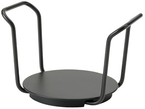 FAKHRI UPPDATERA Anthracite Plate Holder - Effortless Organization with Adjustable Convenience, 15-23 cm