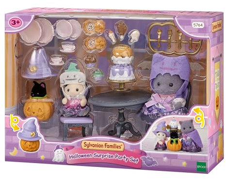 SYLVANIAN FAMILIES - 5764 Halloween Überraschungsparty Set - Puppenhaus Spielset