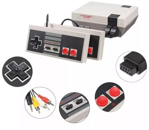 KF-Premium Wireless Retro Mini Game Console with 620 Built-in Classic Games | Dual Controllers for Multiplayer | Plug-and-Play Gaming System for Nostalgic Entertainment