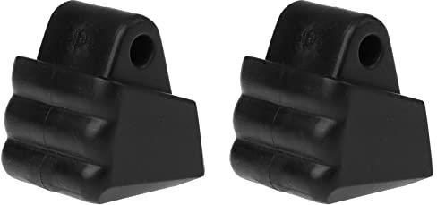 Qupdjxukis 2X Inline Skate Bremsstopper Rollschuhe Stopper für Outdoor Rollschuhlaufen Schwarz
