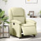 Xichuzi Relaxsessel Creme Echtleder, Fernsehsessel, Kinosessel, Lesesessel, Tv Sessel, Ohrensessel, Armsessel, Seselstuhl Wohnzimmer - 3204256