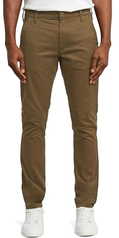 G-STAR Skinny Chino 3.0, Pantaloni Uomo, Marrone (Desert Palm D25179-c105-9186), 33W / 34L