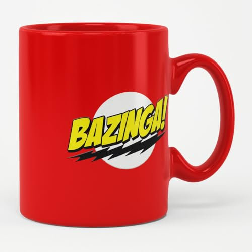 The Big Bang Theory Officially Licensed Penny Knock Knock Knock Coffee Mug (Red)