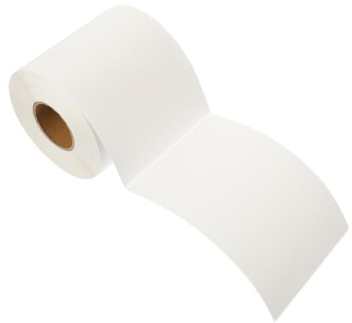 VILLFUL 1 Rolle Thermopapier Adressetiketten Selbstklebende Versandetiketten für Dhl Barcode Etikettenrolle für Etikettendrucker und Bürobedarf