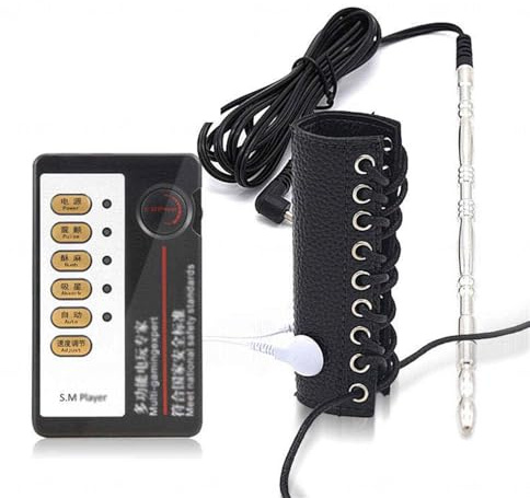 Estim Sex Reizstromgerät set, Mit Harnröhren Dilator Reizstromgeräte Stimulieren Sexspielzeug für Männer Frauen Elektrostimulation