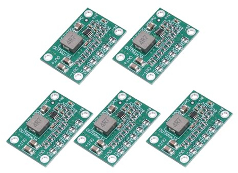 sourcing map 5pcs CA-1235 Buck Converter 5-16 to 1.25V 1.5V 2.5V 3.3V 5V 3A | Voltage Regulator,Adjustable Step Down Power Module for Power Adjustment Power Transformers