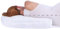 OEM DOBO® Cuscino Guanciale ergonomico per Posizione Sonno Notturna Laterale a Forma di U Migliora Sonno Schiena Cervicale - Bianco con Fodera Zip
