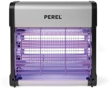 Elektrische Stechmückenfalle Insektenvernichter mit UV Licht 2x 6W, Lampe für Räume bis 30m²