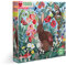 eeBoo Piece and Love Poppy Bunny 1000 piece square Jigsaw Puzzle Age 10+