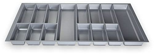 SOTOOLS KÖNIG Besteckeinsatz IV Silbergrau Breite: 926 mm Besteckkasten für 100er Korpus