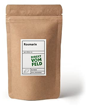Direkt vom Feld® Rosmarin | Die Provence auf deinem Teller | BIO, gerebelt (90g Nachfüllpack)