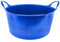 CABLEPELADO Capazo Uso alimentario de plástico, Cubo alimentario de plástico, Balde para Alimentos, 14 litros, Diámetro Superior: 33 cm, Diámetro Inferior: 29 cm, Altura: 19 cm, Color Azul