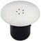 Shower Drain Cover – Chrome Shower Trap Replacement for 90mm/115mm Plughole, Fast Flow, Removable Top with Hair Trap, Shower Waste Trap Cover, Shower Tray Drain Cover Replacement (Black Base)