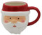 Puckator Mug en Céramique Tête de Père Noël