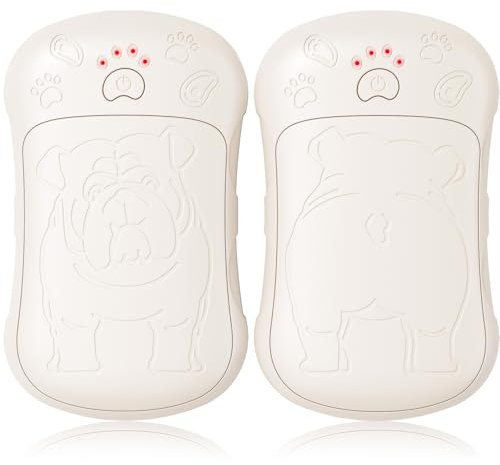 Handwärmer Elektrisch，2er Set 6000mAH Akku Elektrischer Handwärmer Wiederverwendbar Aufladbar Taschenwärmer ideal für Outdoor-Sport, Jagd, Golf, Camping, warmes Geschenk für Frauen, Männer, Kinder