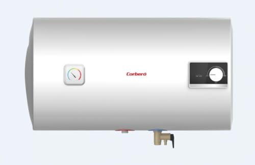 Corberó - Termo Eléctrico Capacidad 47L, CTMA50H, Termo Eléctrico Horizontal, Tanque de Acero, Perfil M, Eficiencia Energética C