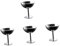 TOPPERFUN 4 Pezzi Coppa Gelato in Acciaio Inox Nevicare Tazza Gelato Calice Da Dessert Coppa Di Antipasti Argento Acciaio Inossidabile