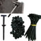 Universal Nylon Multifunctional Zip Tie Buckle Through Buckle Tie Cable Nail
