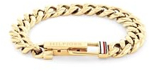 Tommy Hilfiger Jewelry Gliederarmband für Herren Kollektion aus Edelstahl - Erhältlich aus Gold oder Silber