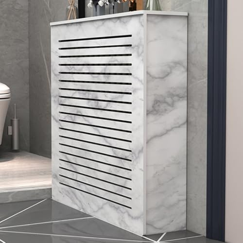 SXKLLYX Heizkörperverkleidung Modern, Heizungsverkleidung für Zuhause, Heizung Verkleidung für Wohnzimmer, Zusätzliche Ablagefläche, Abdeckungen für Rohre(70 * 80 * 20cm/27.6 * 31.5 * 7.9in)