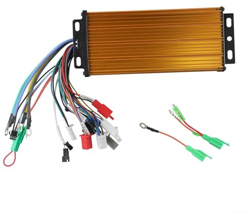 Yhenlovtt 1200W 48V/60V/72V 35A Sinus Wave Brushless Motor Controller mit 15 MOSFET für Elektro für Fahrrad E-For Bike E-Scooter