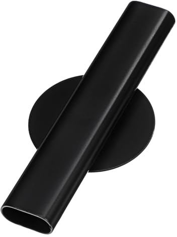 Tubo di Fiori da Parete in Metallo Nero per Fiori Freschi | Decorazione Murale Floreale Semplice, Stile Minimalista, per Davanzale e Dormitorio, Supporto a Parete