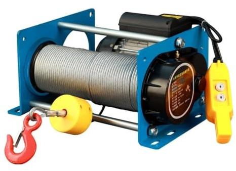 Grue Portative Rapide De Petit Treuil Levage Électrique La 220V Pour L'atelier À Maison Bras Cadre Durable de Levage Treuils électriques