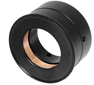 TS-Optics Adapter Reduzierstück von 2 auf 1,25 nur 1mm Opt. Länge - für 2 Zoll Okularauszug, TS2-1s