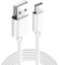 CABLEPELADO Cable USB 2.0 3A Tipo C macho - Tipo A macho, Cable USB-C a USB-A, Cable de carga USB Tipo C a Tipo A, Cable de sincronización USB-C, 5V / 3 A (15.0 W) max, Blanco, 1 Metro