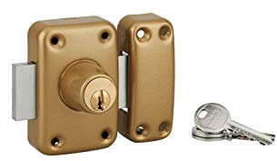 THIRARD - Verrou pour porte d'entrée vitrée Capital à cylindre double 50 mm