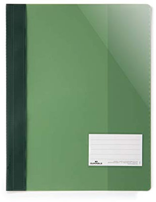 Durable Sichthefter für Din A4, Überbreite, grün, 25er Packung, 269005