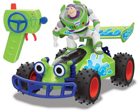 Dickie Toys RC Toy Story Buggy with Buzz, ferngesteuertes Spielzeug Toy Story 4, Toy Story Fahrzeug mit Funksteuerung, für Kinder ab 4 Jahren