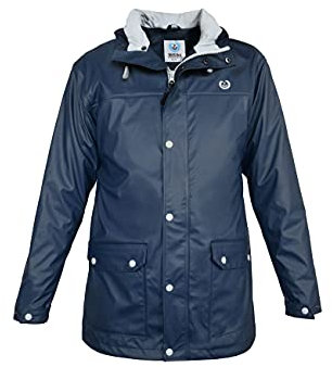 MADSea Herren Regenjacke Friesennerz 63097 navy, Farbe:Navy, Größe:XL