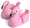 corimori Süße Plüsch Hausschuhe (10+ Designs) Flamingo „Tiffany“ Slipper Einheitsgröße 25-33,5 Unisex Pantoffeln Pink Gold