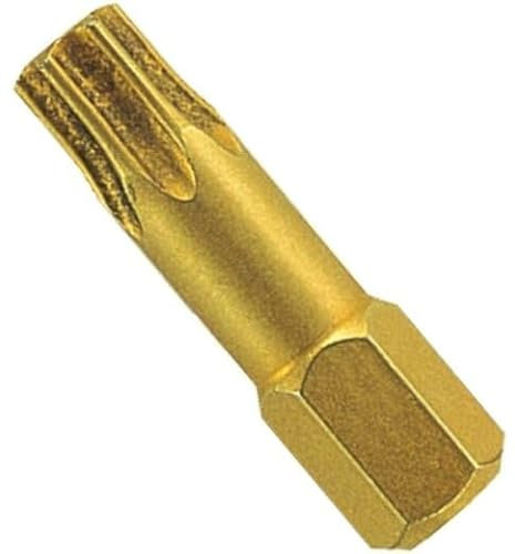 PARCO Diamant Bit Set, Torx 1/4, TX40, 5 Stück Premium Bit-Sortiment mit TiN Beschichtung unter Diamantpartikeln