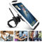 AboveTEK Cycling Bike iPad/Phone Holder Tablet Mount for Gym Handlebar, Portable 360° Swivel Stand for 3.5-12 Tablets/Cell Phones