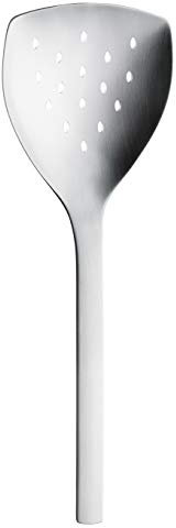 Puresigns ONE Extra Antipasto Löffel mit Löchern Silber